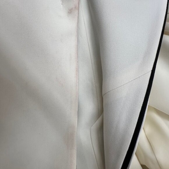 Alexander McQueen Size 44 Off-white and Black Coat - Picture 10 of 11